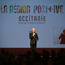 La région positive